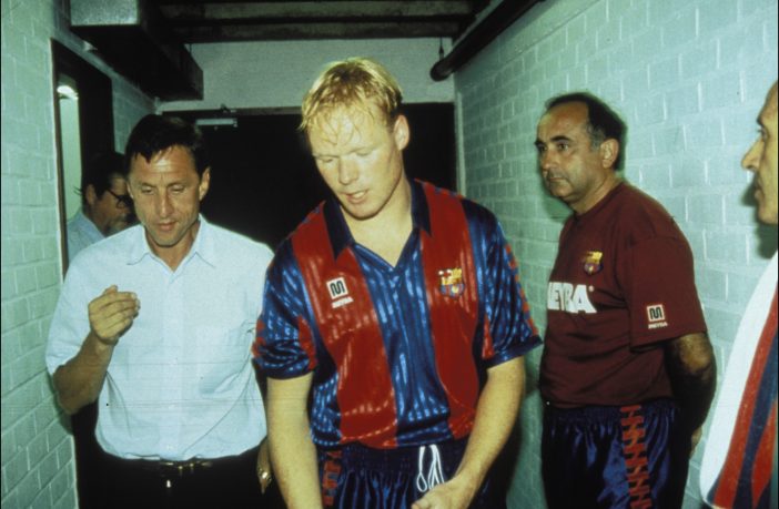 Koeman kan de verleiding niet weerstaan